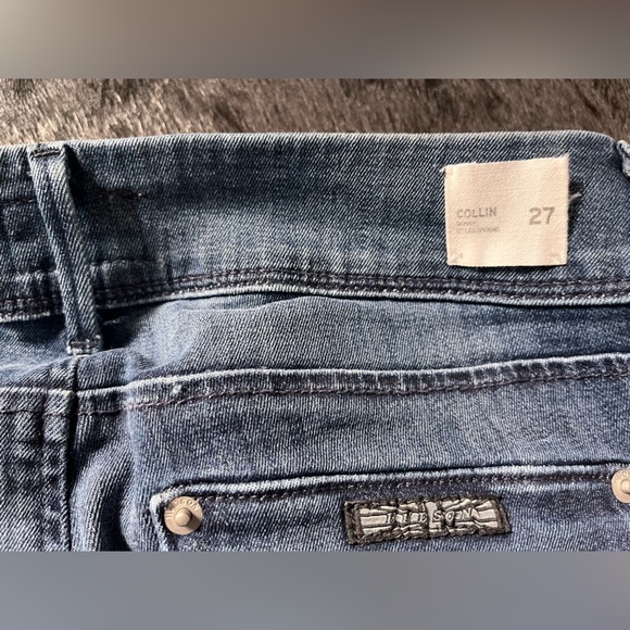 Hudson mid rise Collin skinny Jean 27. EUC - Picture 7 of 7